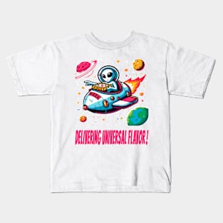 Galactic Pizza Express Kids T-Shirt